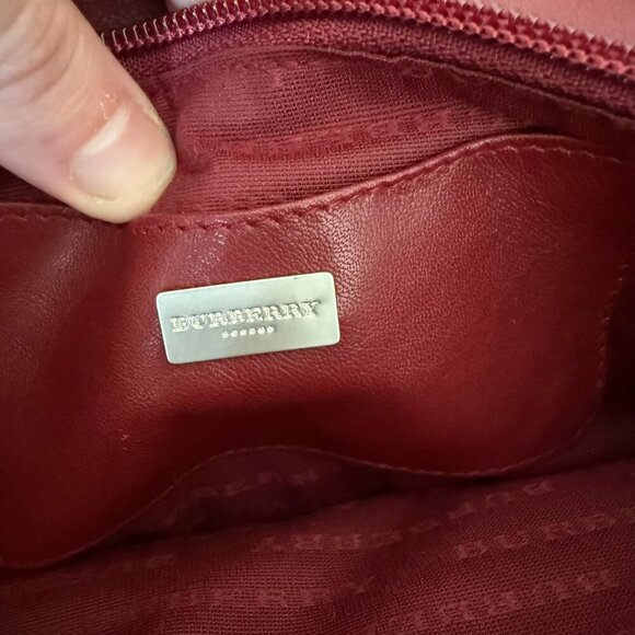 Burberry Wool Bag One Size Color Cream Black Red - Picture 4 of 6